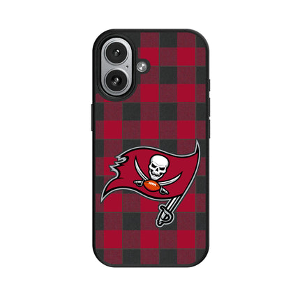 Tampa Bay Buccaneers Plaid MagSafe Compatible Phone Case for Apple iPhone