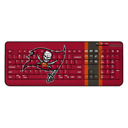 Tampa Bay Buccaneers Stripe Wireless USB Keyboard