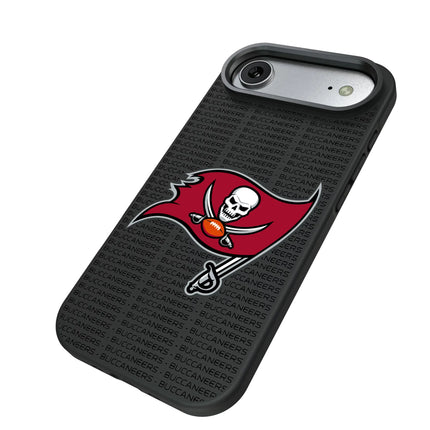 Tampa Bay Buccaneers Text Backdrop Bump Phone Case for Apple iPhone