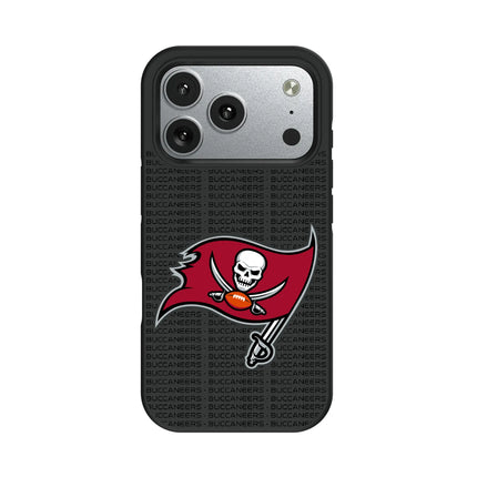 Tampa Bay Buccaneers Text Backdrop Bump Phone Case for Apple iPhone