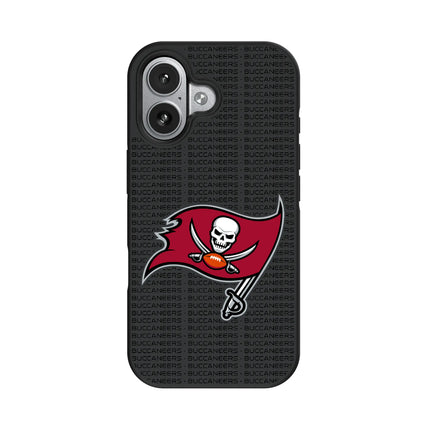 Tampa Bay Buccaneers Text Backdrop Bump Phone Case for Apple iPhone