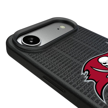 Tampa Bay Buccaneers Text Backdrop MagSafe Compatible Phone Case for Apple iPhone