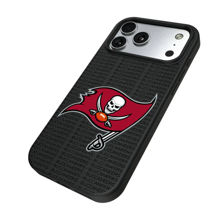 Tampa Bay Buccaneers Text Backdrop MagSafe Compatible Phone Case for Apple iPhone