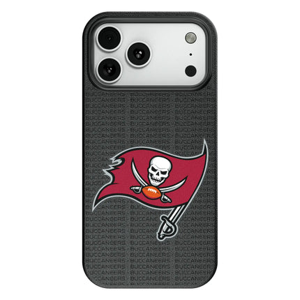 Tampa Bay Buccaneers Text Backdrop MagSafe Compatible Phone Case for Apple iPhone
