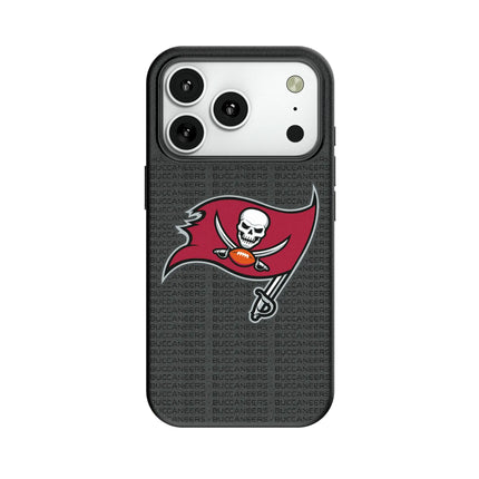 Tampa Bay Buccaneers Text Backdrop MagSafe Compatible Phone Case for Apple iPhone