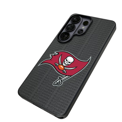 Tampa Bay Buccaneers Text Backdrop MagSafe Compatible Phone Case for Samsung Galaxy