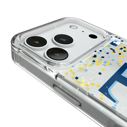 Tampa Bay Rays Confetti Glitter Phone Case for Apple iPhone