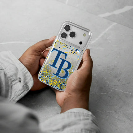Tampa Bay Rays Confetti Glitter Phone Case for Apple iPhone