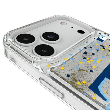 Tampa Bay Rays Confetti Glitter Phone Case for Apple iPhone