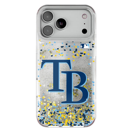 Tampa Bay Rays Confetti Glitter Phone Case for Apple iPhone