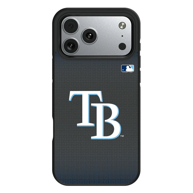 Tampa Bay Rays Linen Bump Phone Case for Apple iPhone