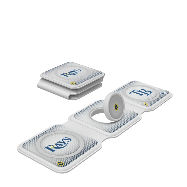 Tampa Bay Rays Linen Foldable 3 in 1 Charger