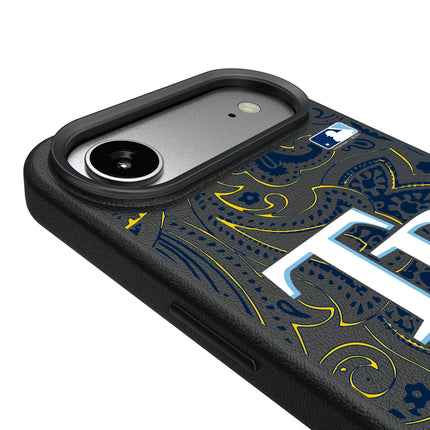 Tampa Bay Rays Paisley MagSafe Compatible Phone Case for Apple iPhone