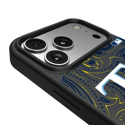 Tampa Bay Rays Paisley MagSafe Compatible Phone Case for Apple iPhone