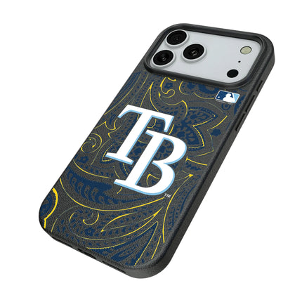 Tampa Bay Rays Paisley MagSafe Compatible Phone Case for Apple iPhone