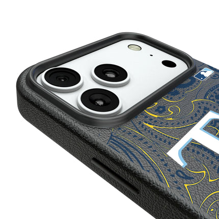 Tampa Bay Rays Paisley MagSafe Compatible Phone Case for Apple iPhone