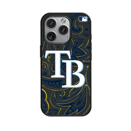 Tampa Bay Rays Paisley MagSafe Compatible Phone Case for Apple iPhone