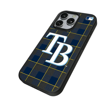 Tampa Bay Rays Plaid MagSafe Compatible Phone Case for Apple iPhone