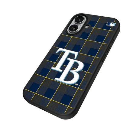Tampa Bay Rays Plaid MagSafe Compatible Phone Case for Apple iPhone