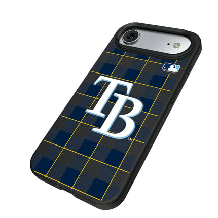 Tampa Bay Rays Plaid MagSafe Compatible Phone Case for Apple iPhone