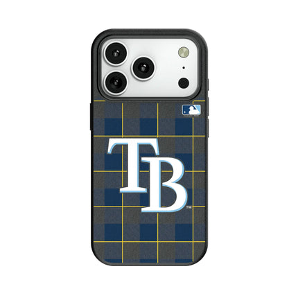 Tampa Bay Rays Plaid MagSafe Compatible Phone Case for Apple iPhone