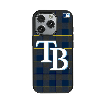 Tampa Bay Rays Plaid MagSafe Compatible Phone Case for Apple iPhone