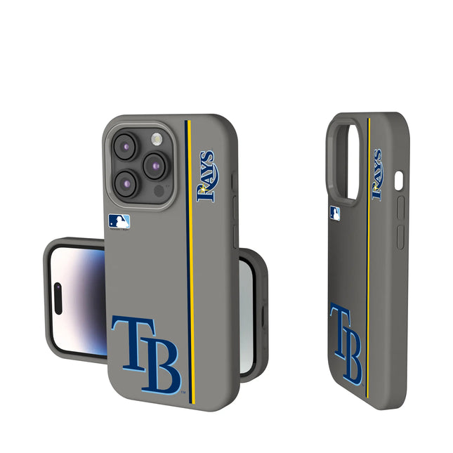 Tampa Bay Rays Sidebar Soft Touch Phone Case for Apple iPhone