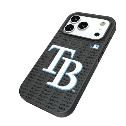 Tampa Bay Rays Text Backdrop Bump Phone Case for Apple iPhone