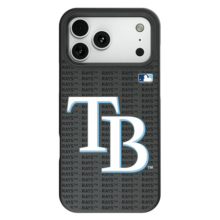Tampa Bay Rays Text Backdrop Bump Phone Case for Apple iPhone