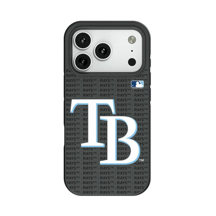 Tampa Bay Rays Text Backdrop Bump Phone Case for Apple iPhone