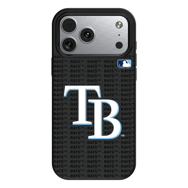 Tampa Bay Rays Text Backdrop MagSafe Compatible Phone Case for Apple iPhone