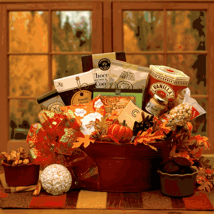 Tastes of Fall Gourmet Gift Basket