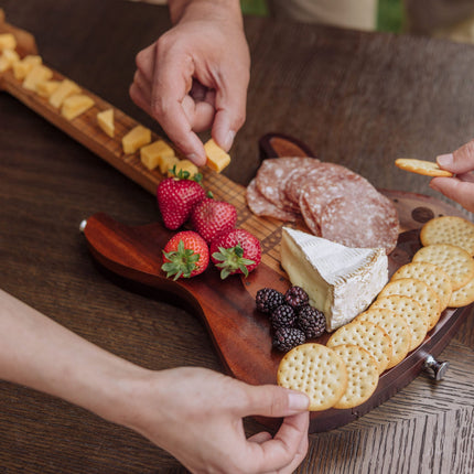 Guitar Legend Cheese Board & Tools Set