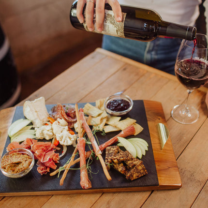 Covina Acacia and Slate Serving Tray