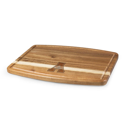 App State Mountaineers - Ovale Acacia Cutting Board