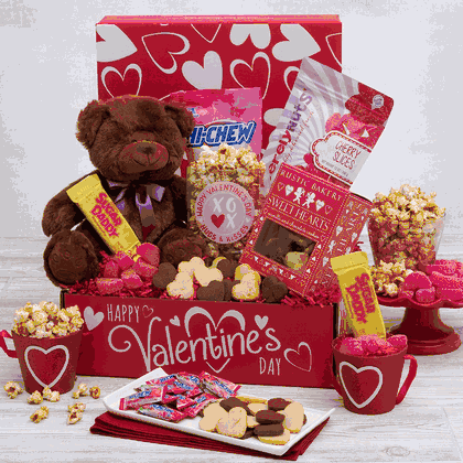 Teddy Bear Gift Basket