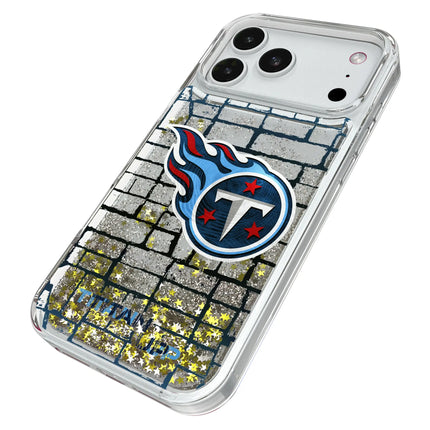 Tennessee Titans Brick Glitter Phone Case for Apple iPhone