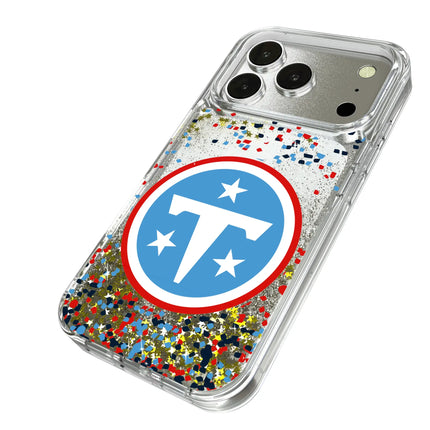 Tennessee Titans Confetti Glitter Phone Case for Apple iPhone