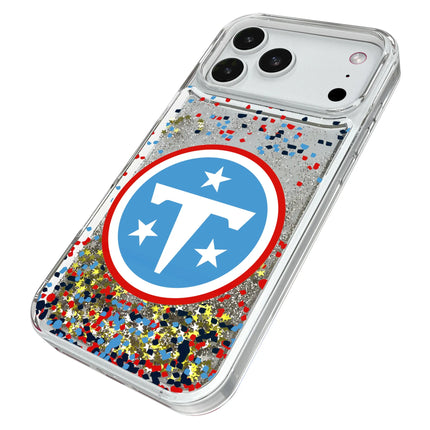 Tennessee Titans Confetti Glitter Phone Case for Apple iPhone