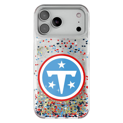 Tennessee Titans Confetti Glitter Phone Case for Apple iPhone