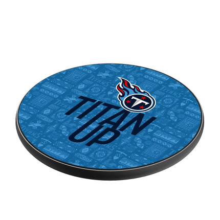Tennessee Titans Deco 15-Watt Wireless Charger