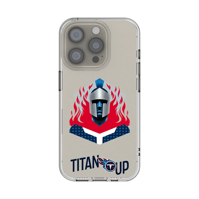 Tennessee Titans Deco Clear Phone Case for Apple iPhone
