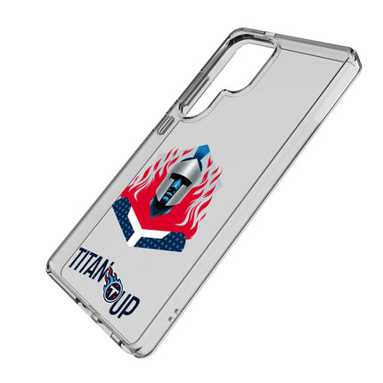 Tennessee Titans Deco Clear Phone Case for Samsung Galaxy