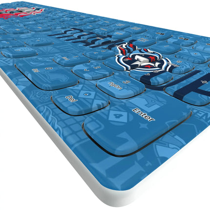 Tennessee Titans Deco Curved Wireless Keyboard