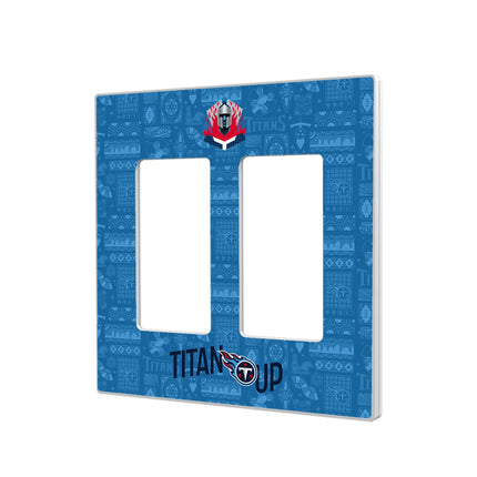 Tennessee Titans Deco Hidden-Screw Light Switch Plate