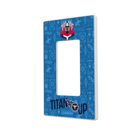 Tennessee Titans Deco Hidden-Screw Light Switch Plate