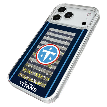 Tennessee Titans Field Glitter Phone Case for Apple iPhone