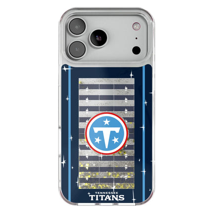 Tennessee Titans Field Glitter Phone Case for Apple iPhone