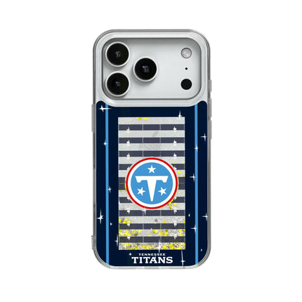 Tennessee Titans Field Glitter Phone Case for Apple iPhone