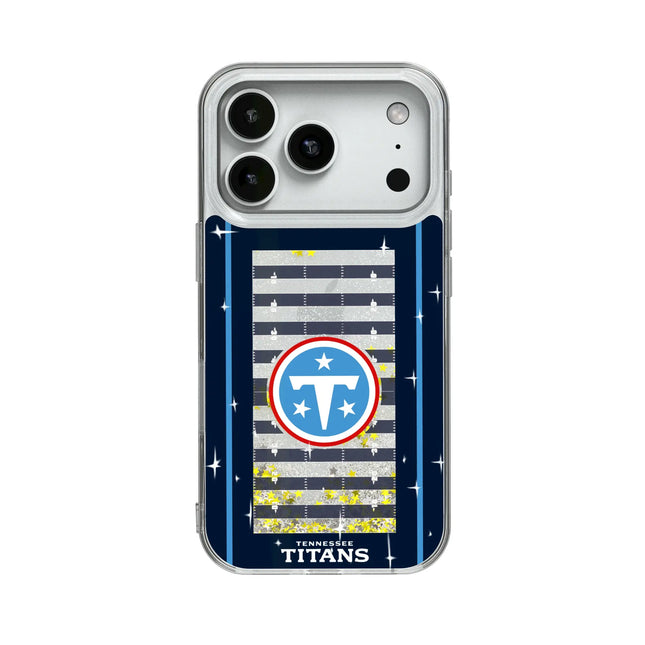 Tennessee Titans Field Glitter Phone Case for Apple iPhone
